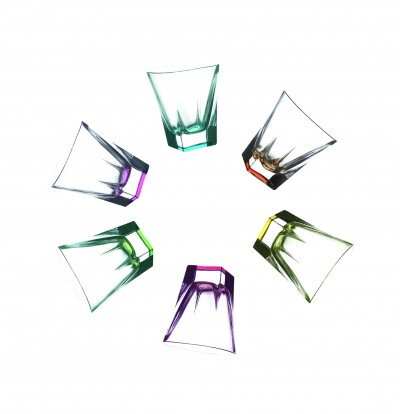 Fusion B2 RCR Colours of RCR 6pz DOF Tumblers, 6x270ml, 6pcs, h: 98,5mm (24161020006/6)