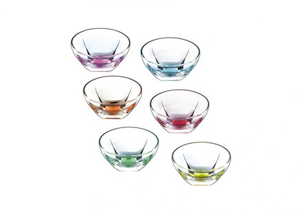 Fusion MM RCR Colours of RCR 6pz Set Small Bowls, 6pcs, 6xd135mm, (24164020006/6)