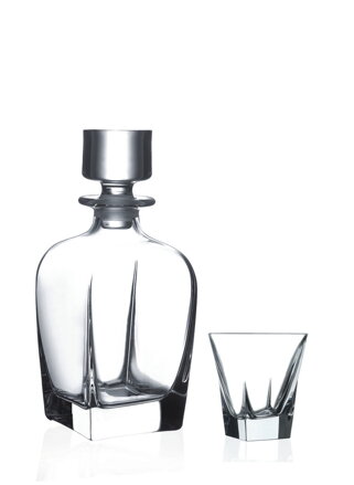 Fusion WD RCR Bottiglia Whisky Decanter 800ml, 1pc, h:172mm, (51375020006)