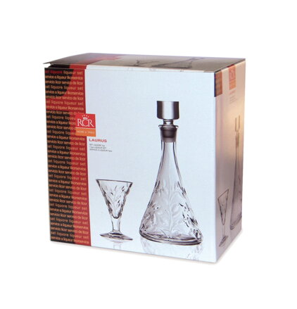 Laurus Set CD+C55 RCR Mini Liqueur Set 500+6x60ml, 1+6pcs (23818020006/7)